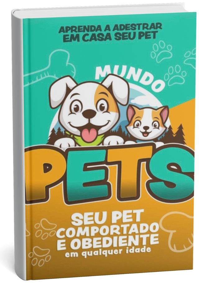 Capa do e-book bônus Mundo Pets: seu pet comportado e obediente